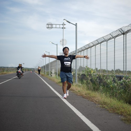 Race photo from KEDIRI HALF MARATHON 2026