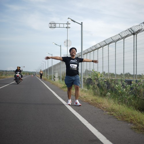 Race photo from KEDIRI HALF MARATHON 2026
