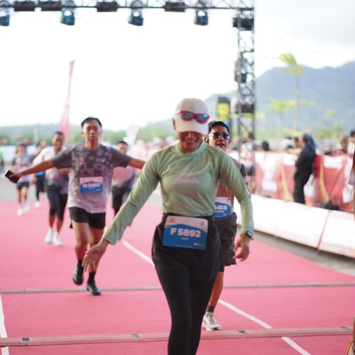 Race photo from KEDIRI HALF MARATHON 2026