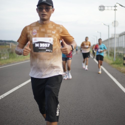 Race photo from KEDIRI HALF MARATHON 2026