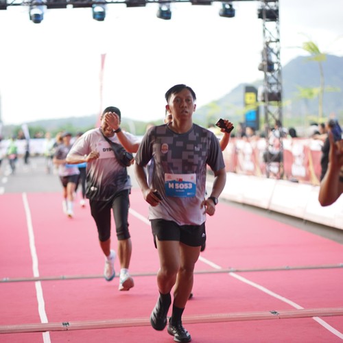Race photo from KEDIRI HALF MARATHON 2026