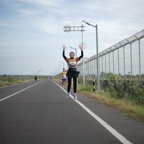 Race photo from KEDIRI HALF MARATHON 2026