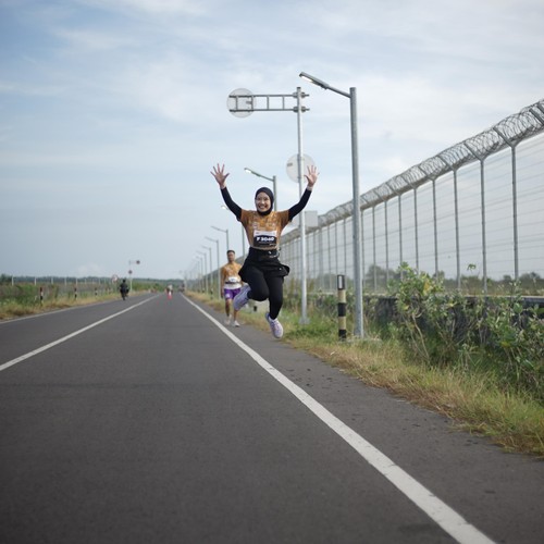 Race photo from KEDIRI HALF MARATHON 2026