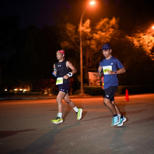 Race photo from BOGORUN 2026