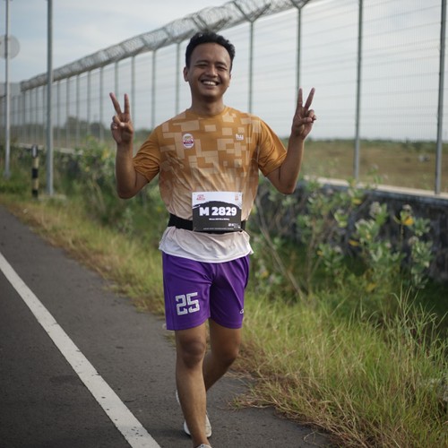 Race photo from KEDIRI HALF MARATHON 2026