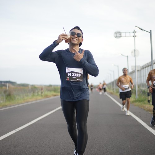 Race photo from KEDIRI HALF MARATHON 2026