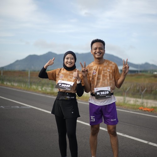 Race photo from KEDIRI HALF MARATHON 2026