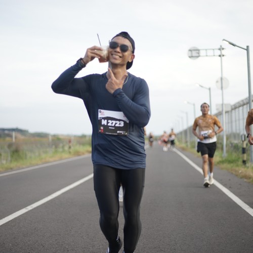 Race photo from KEDIRI HALF MARATHON 2026