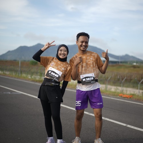 Race photo from KEDIRI HALF MARATHON 2026