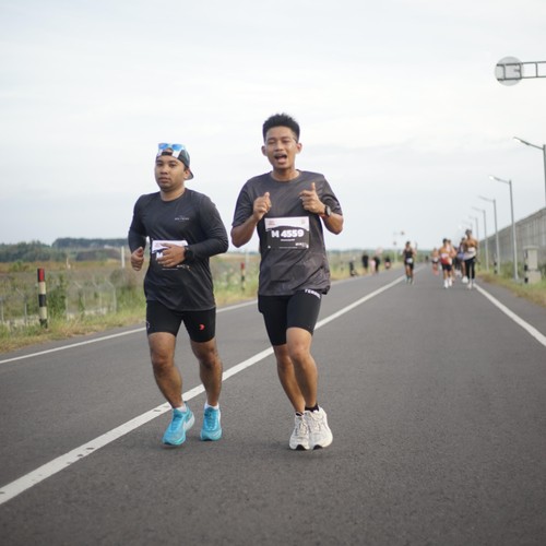 Race photo from KEDIRI HALF MARATHON 2026