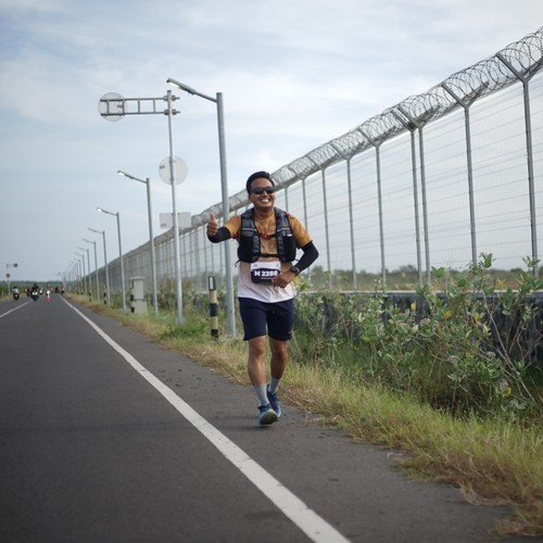 Race photo from KEDIRI HALF MARATHON 2026