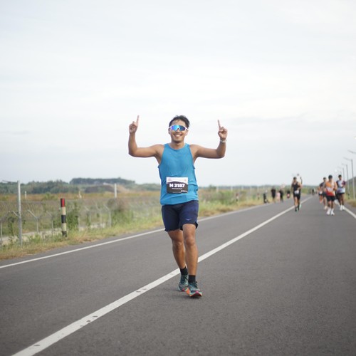 Race photo from KEDIRI HALF MARATHON 2026