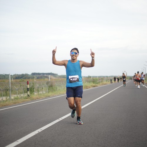Race photo from KEDIRI HALF MARATHON 2026