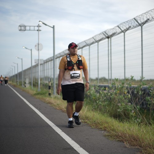 Race photo from KEDIRI HALF MARATHON 2026