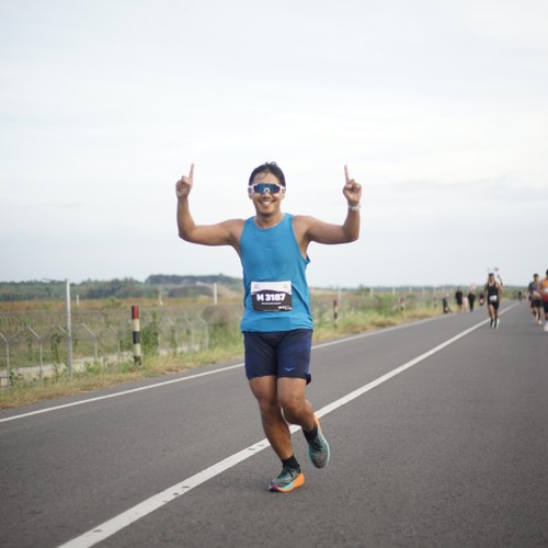 Race photo from KEDIRI HALF MARATHON 2026