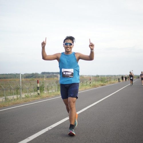 Race photo from KEDIRI HALF MARATHON 2026
