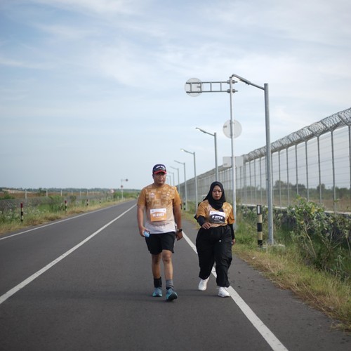 Race photo from KEDIRI HALF MARATHON 2026