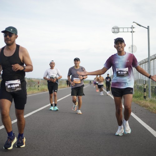 Race photo from KEDIRI HALF MARATHON 2026