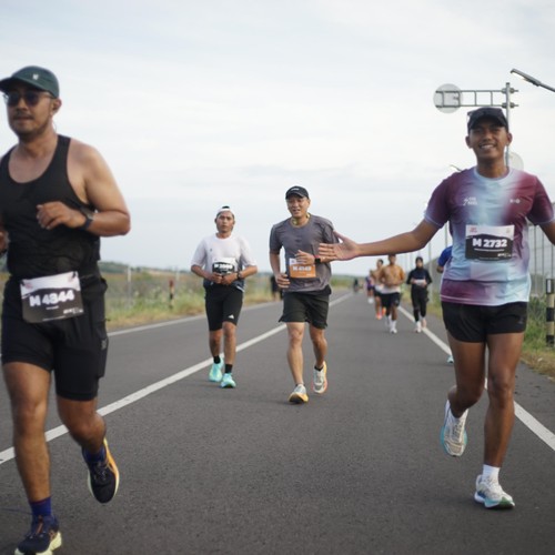 Race photo from KEDIRI HALF MARATHON 2026
