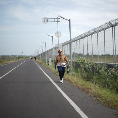 Race photo from KEDIRI HALF MARATHON 2026