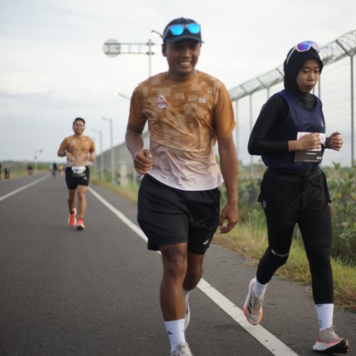 Race photo from KEDIRI HALF MARATHON 2026