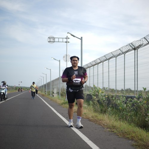Race photo from KEDIRI HALF MARATHON 2026