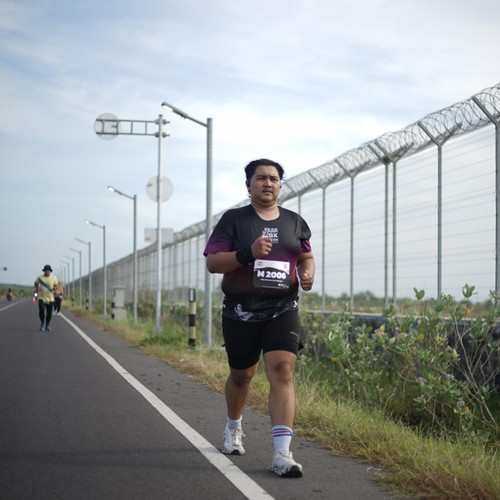 Race photo from KEDIRI HALF MARATHON 2026