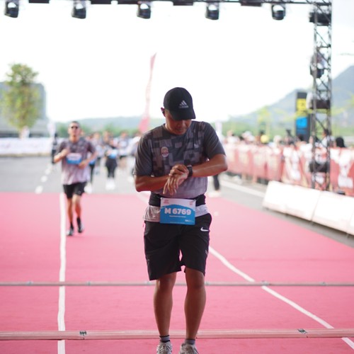 Race photo from KEDIRI HALF MARATHON 2026
