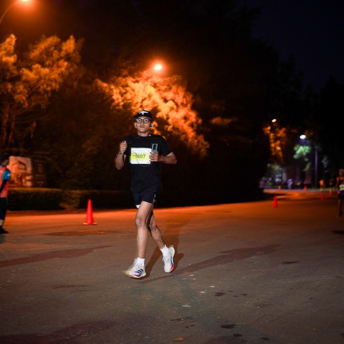 Race photo from BOGORUN 2026