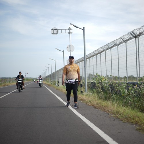 Race photo from KEDIRI HALF MARATHON 2026