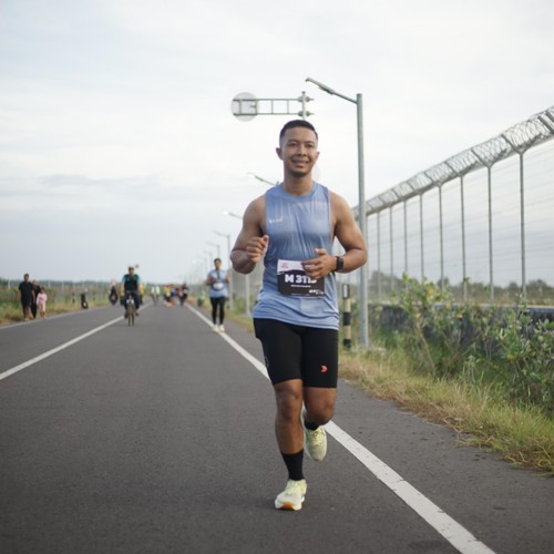 Race photo from KEDIRI HALF MARATHON 2026