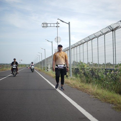Race photo from KEDIRI HALF MARATHON 2026
