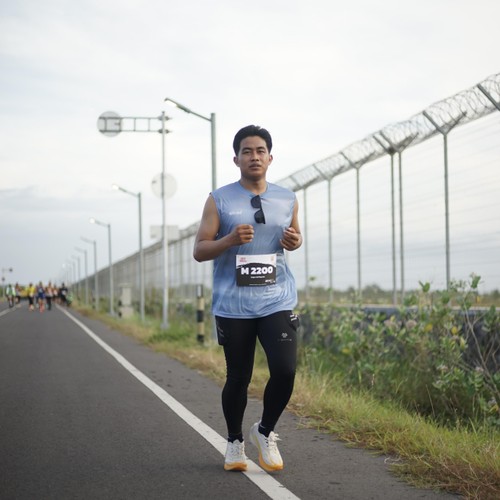 Race photo from KEDIRI HALF MARATHON 2026