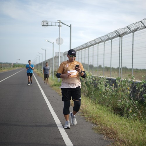 Race photo from KEDIRI HALF MARATHON 2026