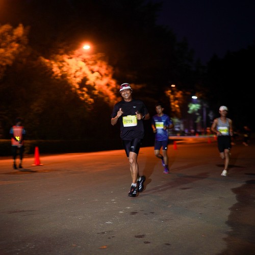 Race photo from BOGORUN 2026