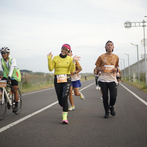 Race photo from KEDIRI HALF MARATHON 2026