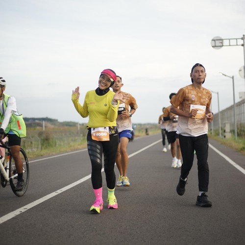 Race photo from KEDIRI HALF MARATHON 2026