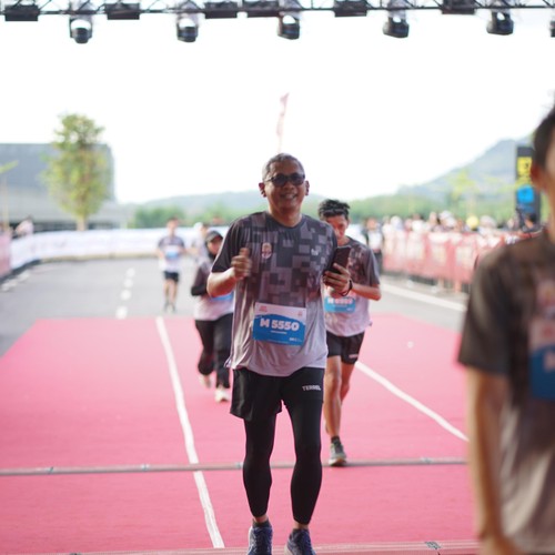 Race photo from KEDIRI HALF MARATHON 2026