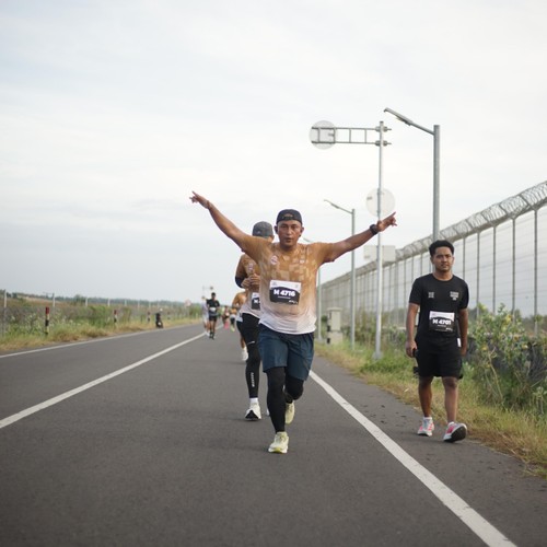 Race photo from KEDIRI HALF MARATHON 2026