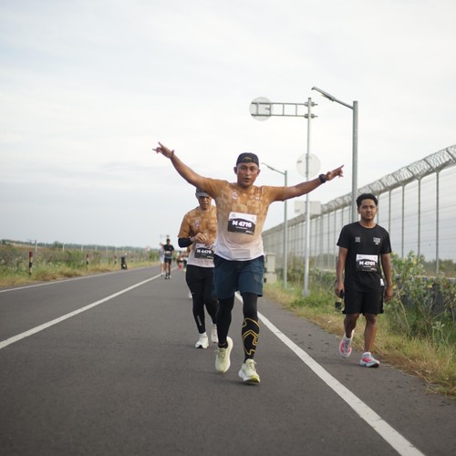 Race photo from KEDIRI HALF MARATHON 2026