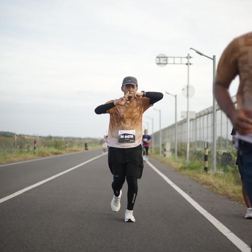 Race photo from KEDIRI HALF MARATHON 2026