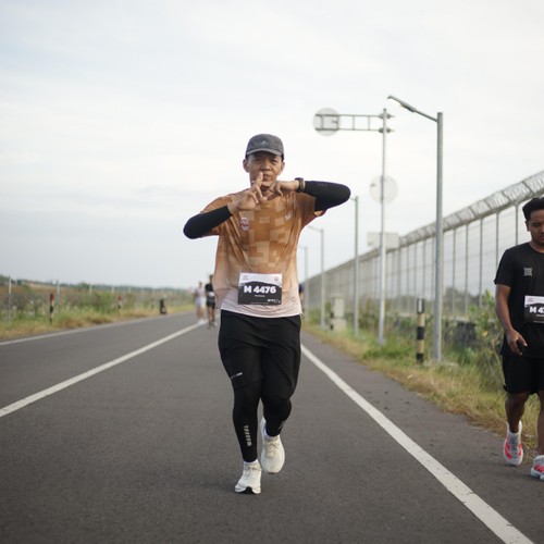 Race photo from KEDIRI HALF MARATHON 2026