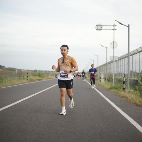 Race photo from KEDIRI HALF MARATHON 2026