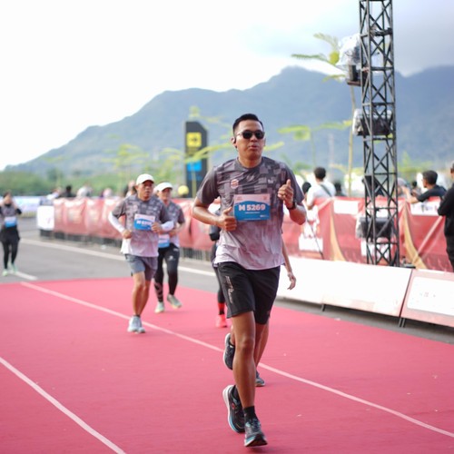 Race photo from KEDIRI HALF MARATHON 2026