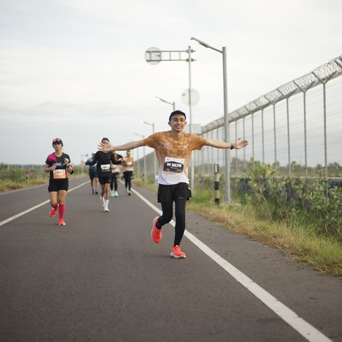 Race photo from KEDIRI HALF MARATHON 2026