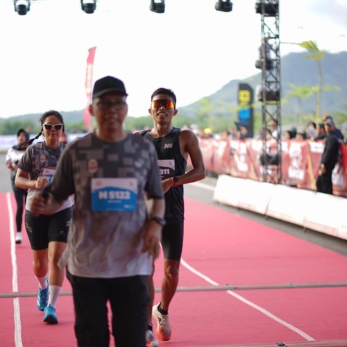 Race photo from KEDIRI HALF MARATHON 2026