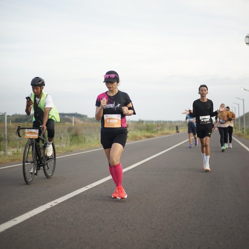 Race photo from KEDIRI HALF MARATHON 2026