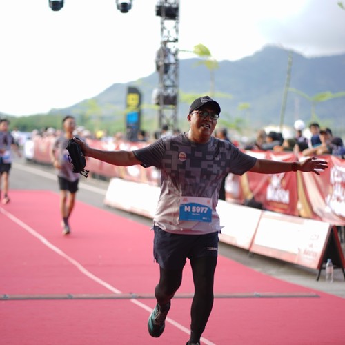 Race photo from KEDIRI HALF MARATHON 2026