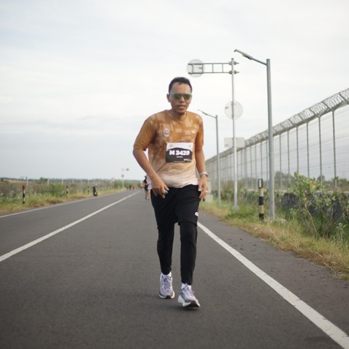 Race photo from KEDIRI HALF MARATHON 2026