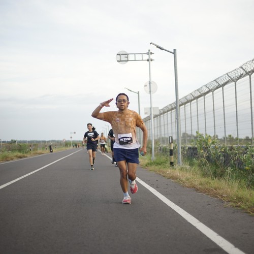 Race photo from KEDIRI HALF MARATHON 2026